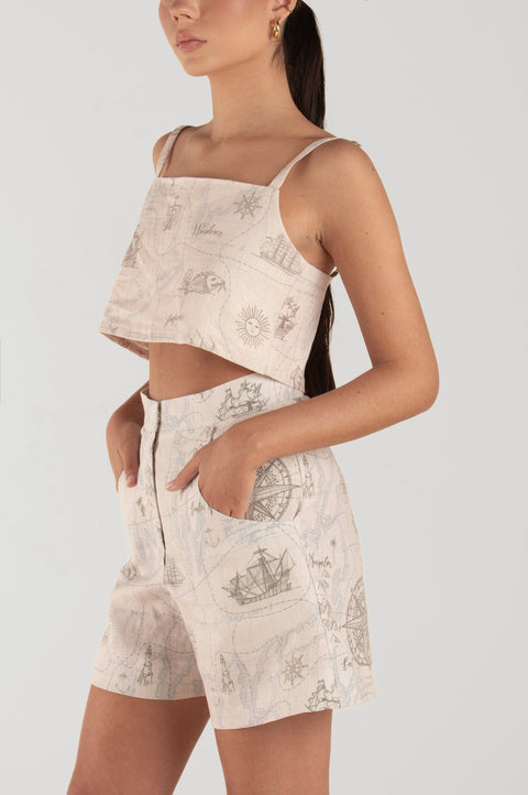 Ashley Stambouli | Chloe Top