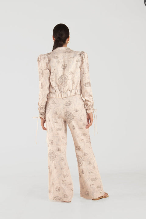 Ashley Stambouli | Eloise Wide Leg Trousers