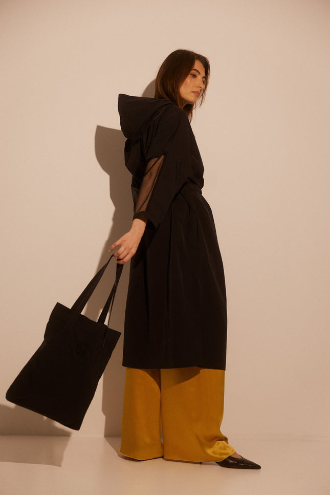 Anna Led | Waterproof Sporty Trench with Detachable hood