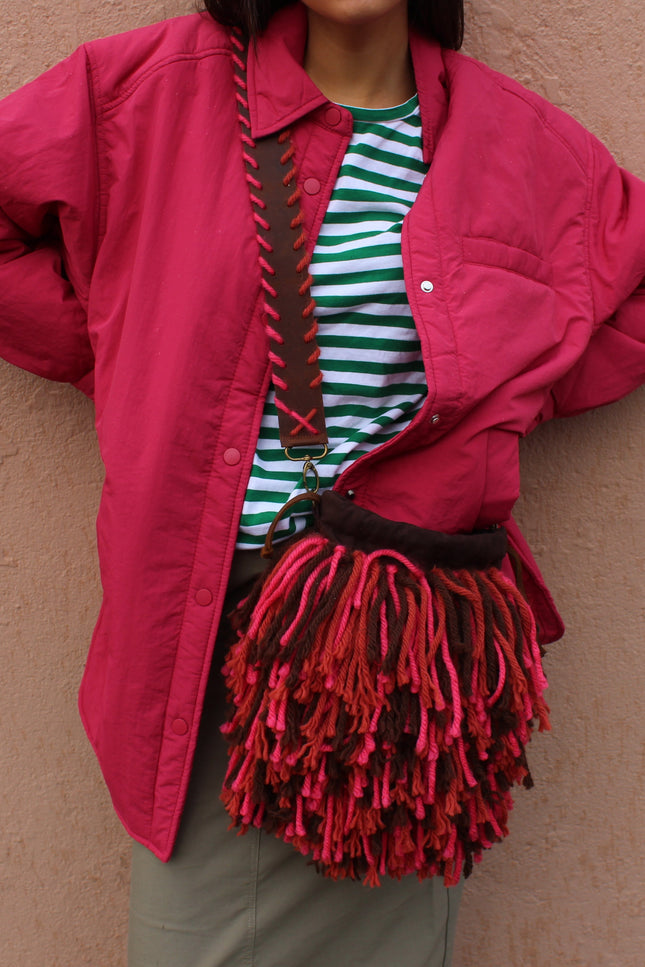 Entrudo | Burga Bucket Bag with fringes