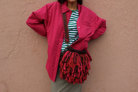 Entrudo | Burga Bucket Bag with fringes