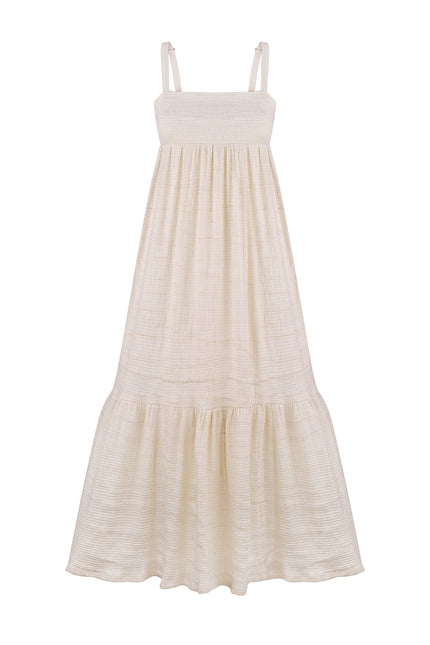 Selera | Item 16. Linen ivory dress