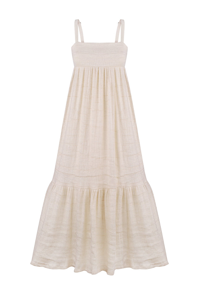 Selera | Item 16. Linen ivory dress