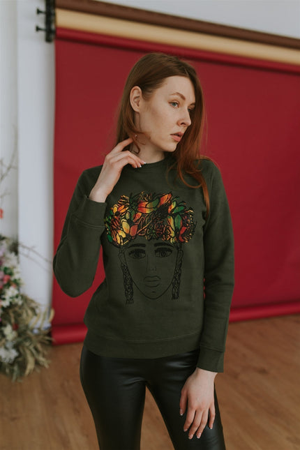 RADADA | SWEATSHIRT FLORAL CROWN AUTUMN