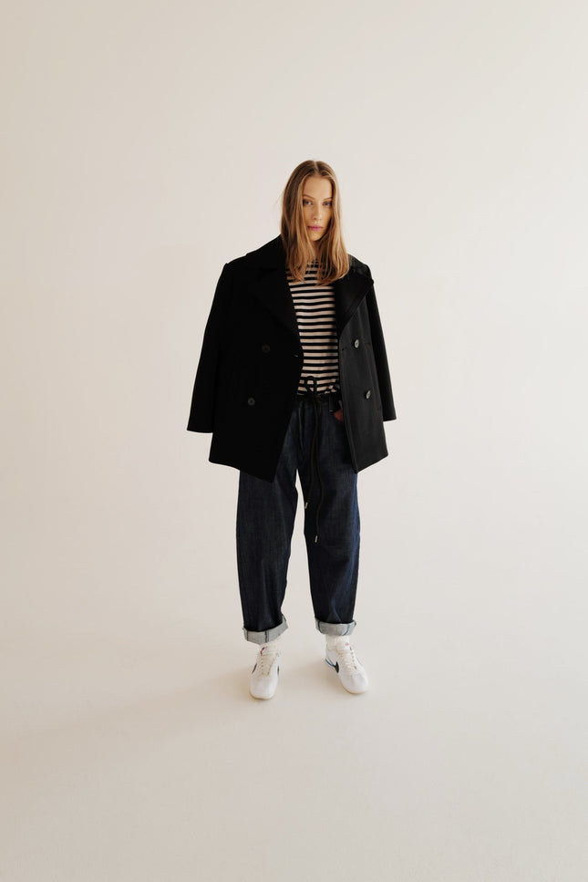 Anna Led | Balloon High Rise Barrel Leg Jeans