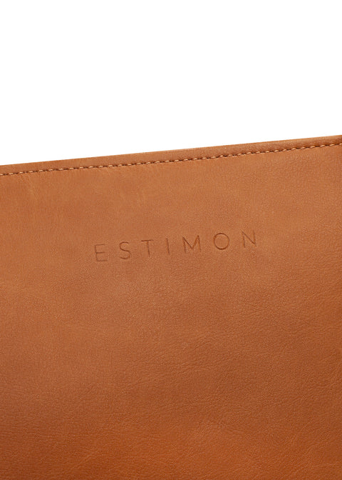 Estimon | Tote bag Shopper corn leather beige