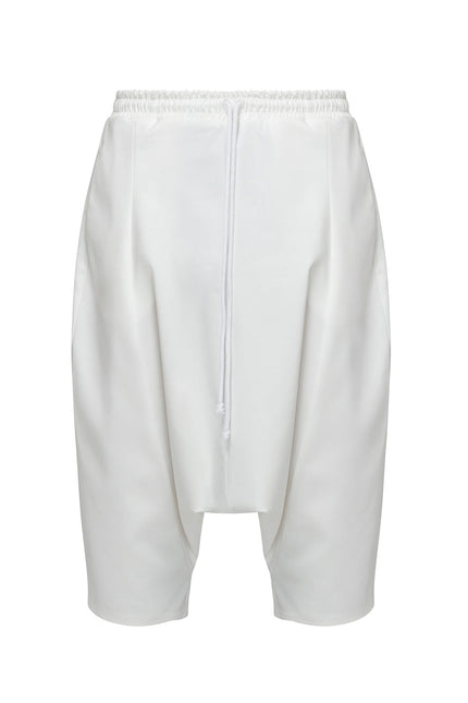 Alchemy | Androgynous White Harem Trousers