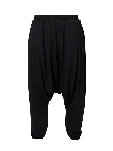 Alchemy | Spodnie haremowe unisex z elastycznego materiału z dżerseju bawełnianego