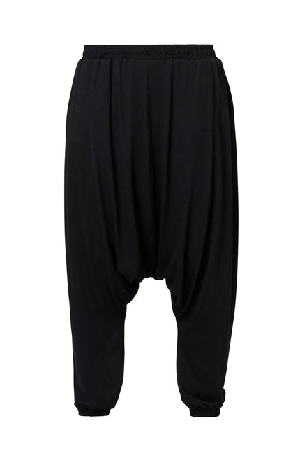 Alchemy | Unisex Cotton Jersey Elastic Edge Harem Trousers