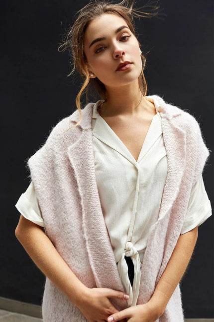Musa Vest NORGÄTE alpaca knitwear sustainably made in Peru