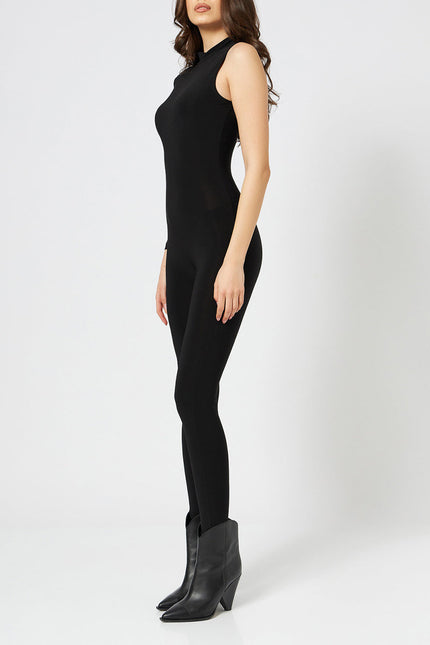 Liaaram | Asymmetrical Long-sleeved Jumpsuit