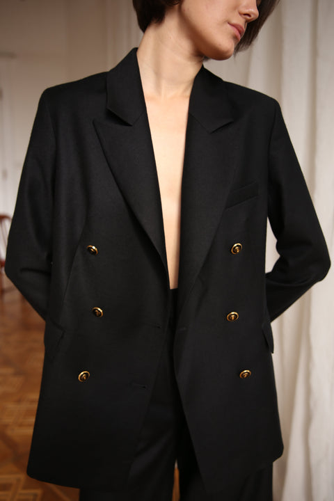 BÚDZIKO | LIMITED EDITION ROYAL BLACK WOOLEN SUIT