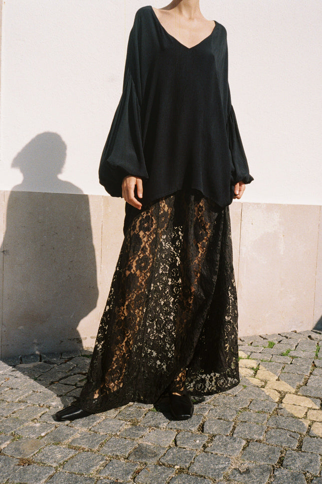 A Perfect Nomad | Lace Slip Skirt