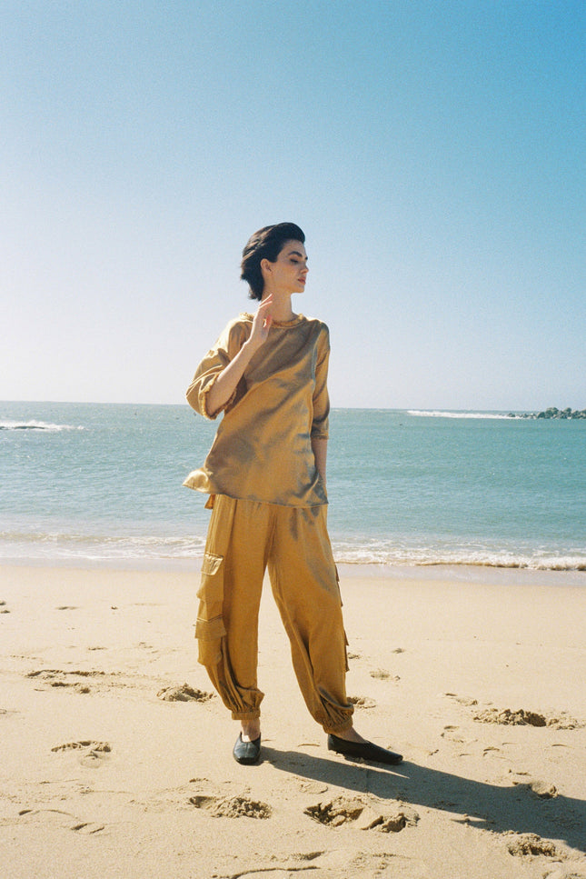 A Perfect Nomad | Cargo Wide Leg Trousers