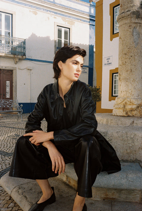 A Perfect Nomad | Trousers Leather Frankie