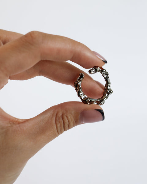 SIMA GINA | Pierścionek 'Lavawave'