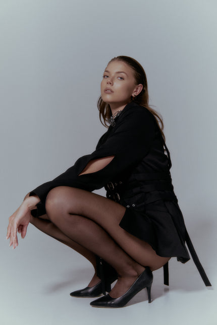 Jacket with bands 