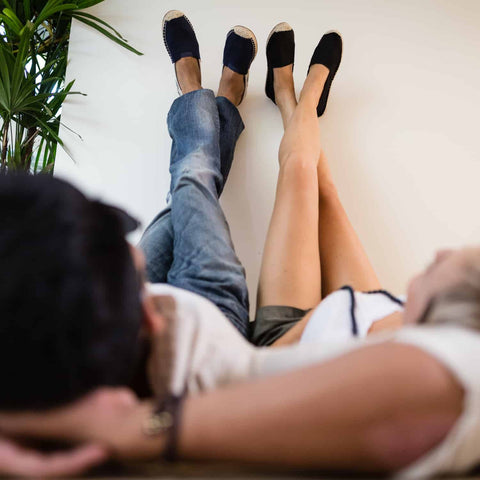 Kingdom of Wow I Jet Black Klasyczne Espadryle