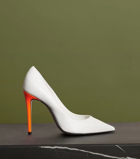 O2 Monde | Pumps Judi white velvet