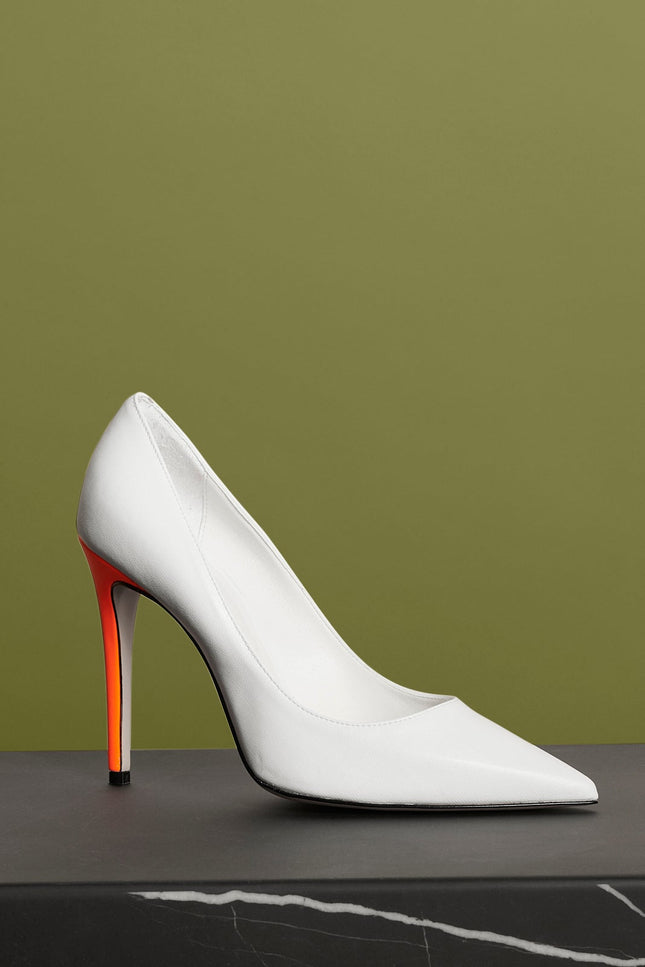 O2 Monde | Pumps Judi white velvet