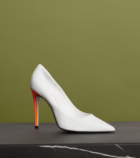 O2 Monde | Pumps Judi white velvet