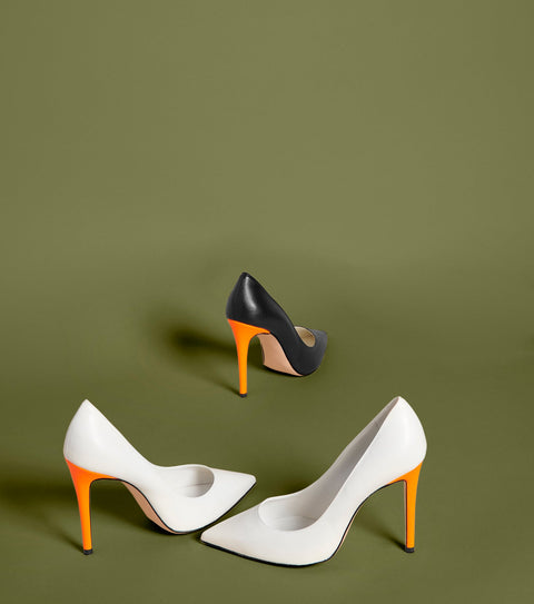 O2 Monde | Pumps Judi white velvet