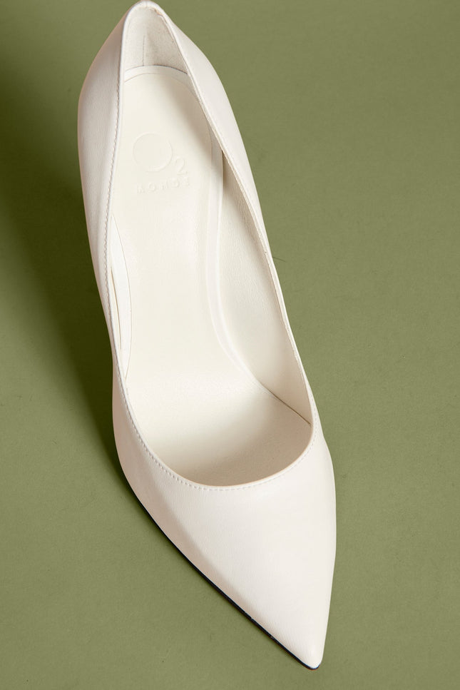 O2 Monde | Pumps Judi white velvet