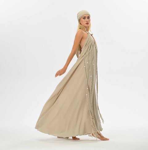 Zhenabia | Kısmet Dress in Beige