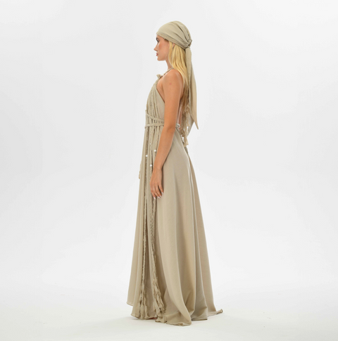 Zhenabia | Kısmet Dress in Beige