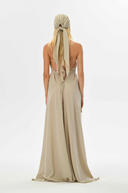 Zhenabia | Kısmet Dress in Beige