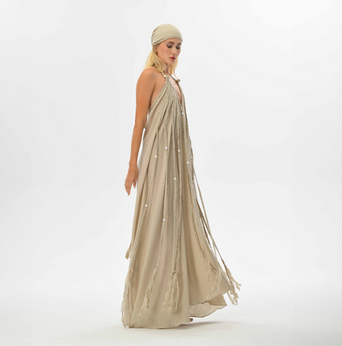Zhenabia | Kısmet Dress in Beige