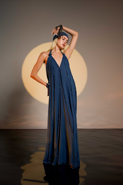 Zhenabia | Kısmet Dress in Blue