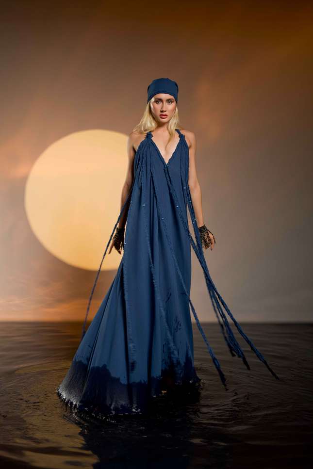 Zhenabia | Kısmet Dress in Blue