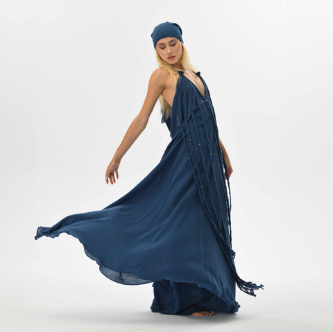 Zhenabia | Kısmet Dress in Blue