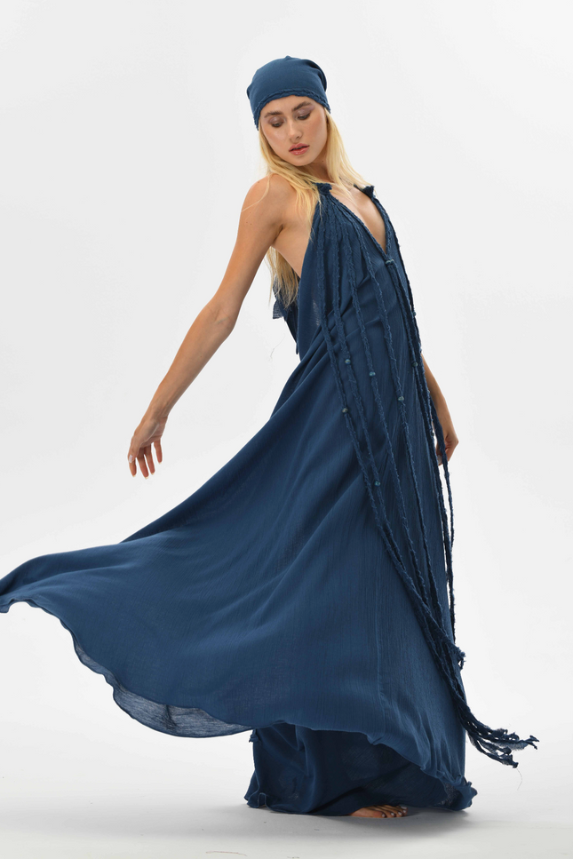 Zhenabia | Kısmet Dress in Blue