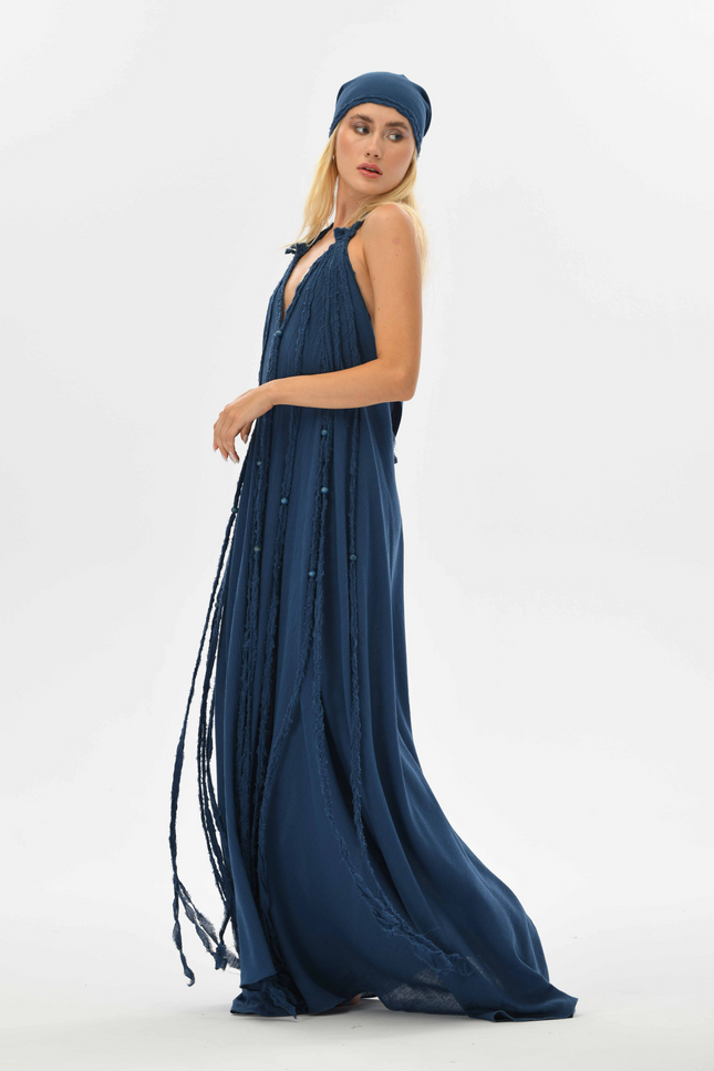 Zhenabia | Kısmet Dress in Blue