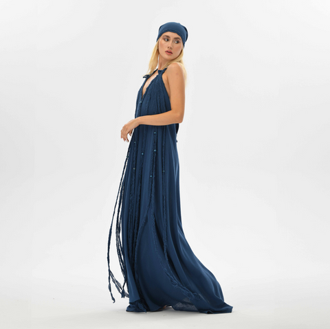 Zhenabia | Kısmet Dress in Blue