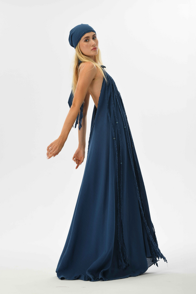 Zhenabia | Kısmet Dress in Blue