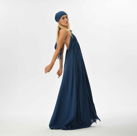 Zhenabia | Kısmet Dress in Blue