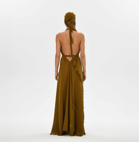 Zhenabia | Kısmet Dress in Cumin