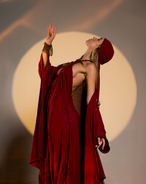 Zhenabia | Kısmet Dress in Red