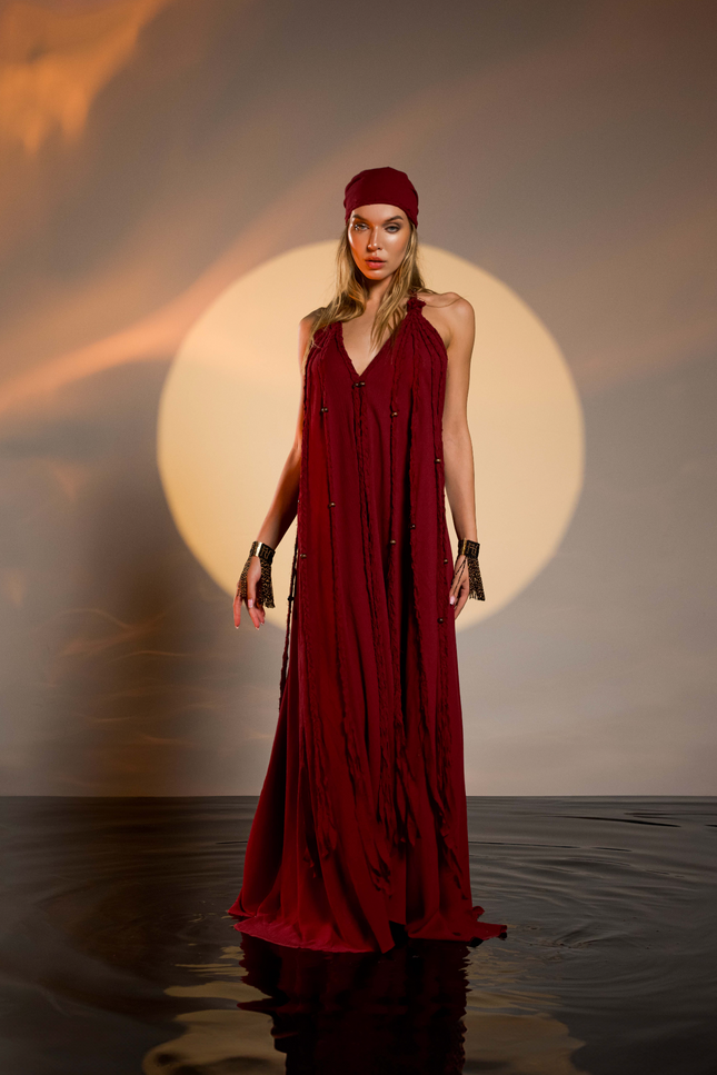 Zhenabia | Kısmet Dress in Red