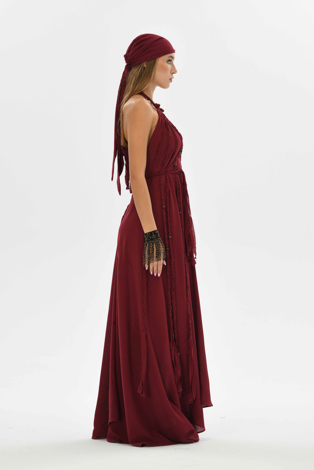 Zhenabia | Kısmet Dress in Red
