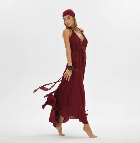 Zhenabia | Kısmet Dress in Red