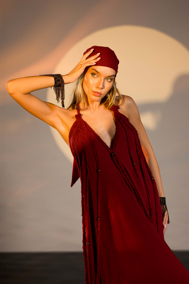 Zhenabia | Kısmet Dress in Red