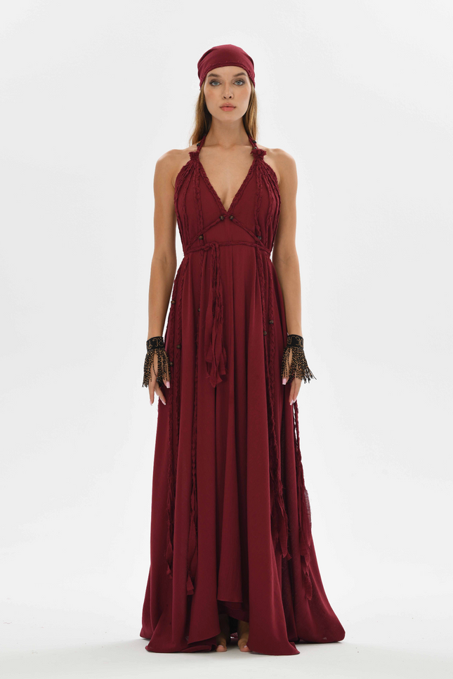 Zhenabia | Kısmet Dress in Red