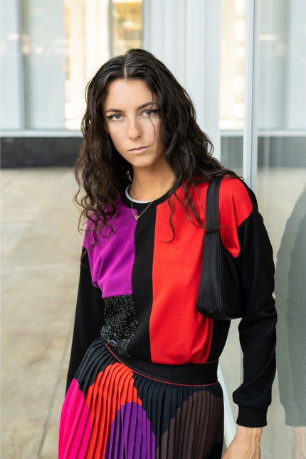 Lalipop Design | Patchwork Sweatshirt