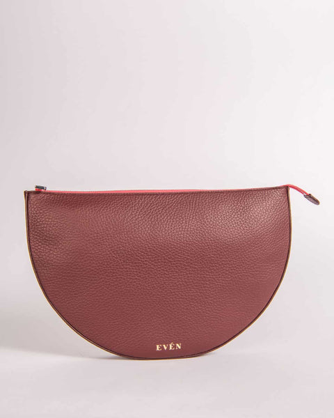 EVÉN I LEYZA Burgundy Clutch