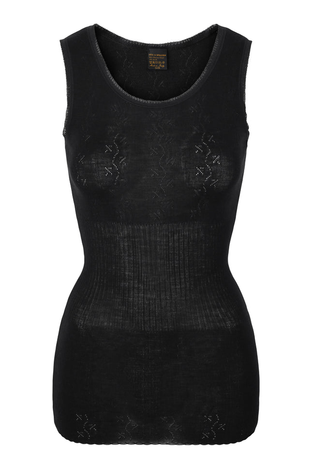 Vera & William | Lace U-Singlet Tank VINTAGE