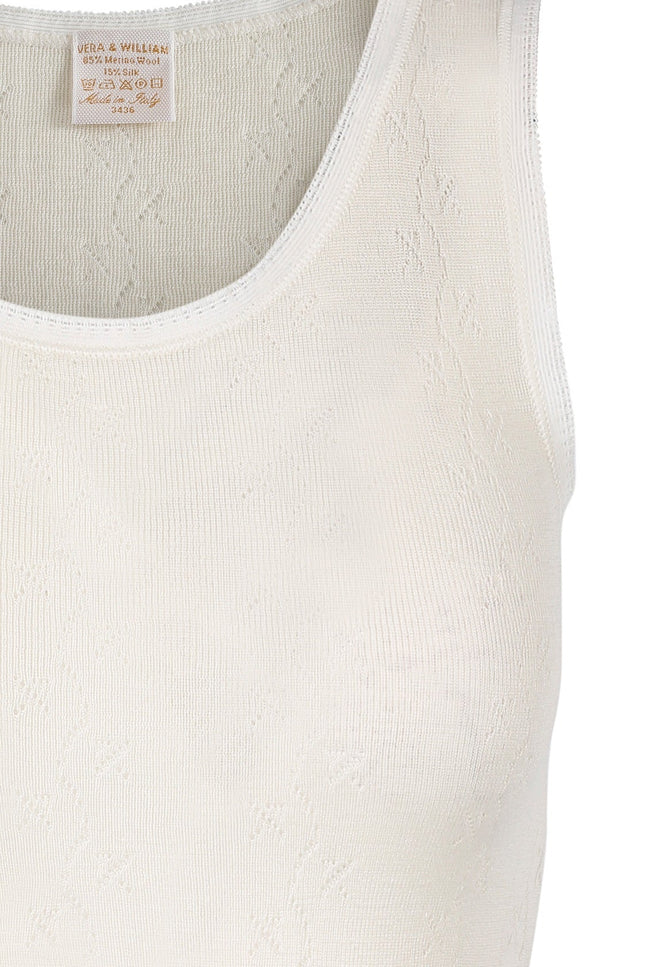 Vera & William | Lace U-Singlet Tank VINTAGE